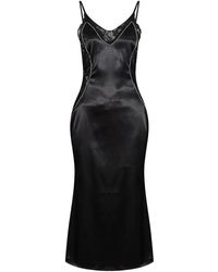 Storm Label - Scarfina Satin, Lace & Crystal Dress - Lyst