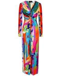 Beatrice von Tresckow - Brush Stroke Lola Maxi Dress - Lyst