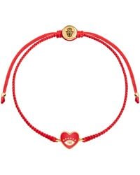 Karma and Luck - Devoted To Love Heart Charm Bracelet - Lyst