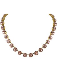 Laura Gray - Adjustable Light Crystal Riviera Necklace - Lyst