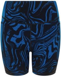 VIEREN - Prowess Print Block Shorts - Lyst