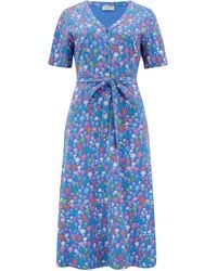 Sugarhill - Raphaela Jersey Midi Dress , Rainbow Floral - Lyst