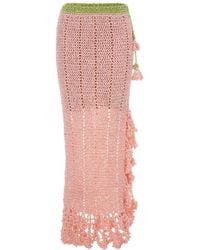 Andreeva - Chrysanthemum Handmade Crochet Skirt - Lyst