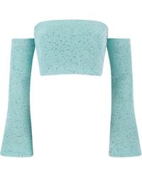 Shooni - Natalia Flare Sleeve Top - Lyst
