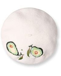 Heartfelt Layers - Avocado Wool Beret - Lyst