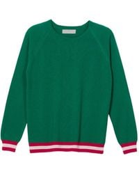 Cove - Philly Cashmere Jumper With Neon Stripes - Lyst