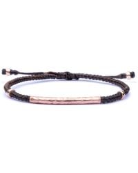 Harbour Uk - Windsor Rose Vermeil Rope Bracelet - Lyst