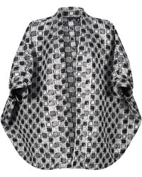Lioness by Tf - Squared Short Kimono Jacket - Lyst