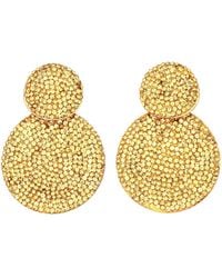 Crystals and Co - Baby Double Drop Earrings - Lyst