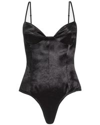 Maison sél - Corset Bodysuit – - Lyst