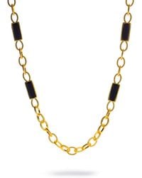 Ebru Jewelry - Versatile Glow Cat Eye Long Necklace - Lyst