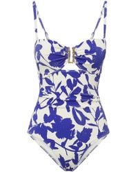Change of Scenery - Neutrals Lisa Embellished One Piece - Lyst