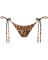 Room 24 - Rita Bottom Leopard-black Reversible - Lyst