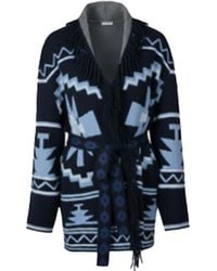 tirillm - Maggie Pattern Knitted Cashmere Cardigan - Lyst