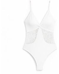 Zelf Intimates - Moonlight Bodysuit Recycled - Lyst