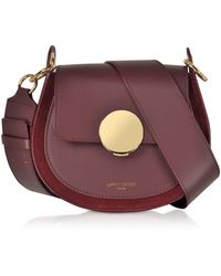 Le Parmentier - Yucca Suede & Leather Shoulder Bag - Lyst