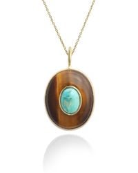 Hye Jane Jewelry - Large Sol Tigers Eye And Necklace - Lyst