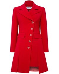 Femponiq - Asymmetric Pleated Blazer Dress - Lyst