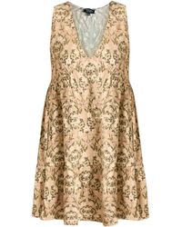 Known Supply - Tiered V-Neck Dress - Lyst