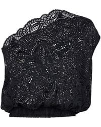 Zetaye - Lyric Lace One Shoulder Top - Lyst