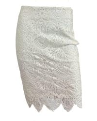 SNIDER - Flora Skirt - Lyst