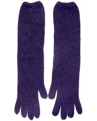 Maison Bogomil - Long Relaxed-Fit Knit Gloves - Lyst