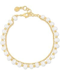 Dower & Hall - Freshwater Timeless Orissa Pearl Bracelet - Lyst