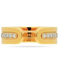 Meulien - Modular Thin Band Ring Set With Pave Cz - Lyst