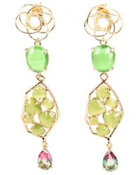 Addicted - Giunone Chadelier Earrings Color - Lyst