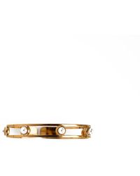 Superdivajewellery - Gigi Pearl Bangle - Lyst