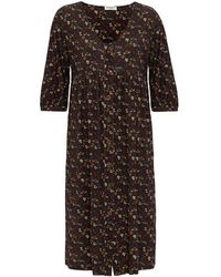 anou anou - Zodiac Sign Patterned Relaxed Dress With Front Button Detail - Lyst