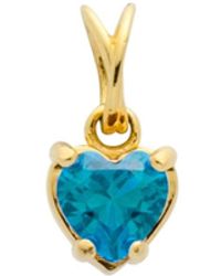 Belinda Jewelz - Swiss Heart Charm - Lyst