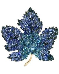 Chanel Joan Elkayam - Crystal Maple Leaf Brooch - Lyst