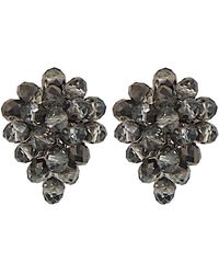 Fairchild Baldwin - Pear Earrings Hematite - Lyst