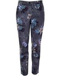 lords of harlech - Jack Exotic Floral Flat Front Pant - Lyst