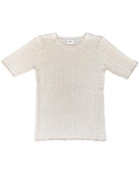 Mabli - Neutrals Tonnog Tee - Lyst