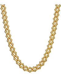 Crystals and Co - Twisted Link Necklace - Lyst