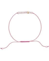 C. Grassi - The Energy Project Bracelet – Love With Rose Quartz & Solid 14K Bead - Lyst