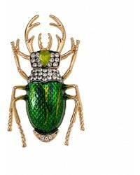 By Ozge - Crimson Guardian Plated Brooch - Lyst