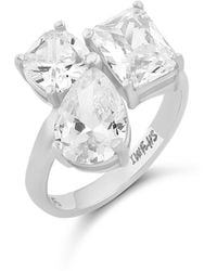 SHYMI - Three Stone Cocktail Ring - Lyst