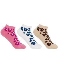 Peper Harow - Made in England - Leopard Trainer Socks – Bundle - Lyst