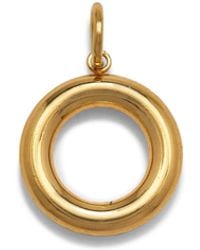 Jaredjamin - Smooth Doughnut Necklace Pendant Charm - Lyst