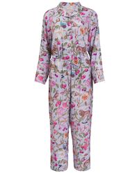 Fable England - Fable Tree Of Life Vintage Long Pyjamas - Lyst