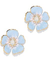 The Pink Reef - Small Hand Painted Floral - Lyst