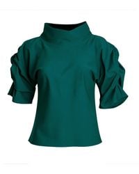 Bianca Popp - Puff Blouse With Collar - Lyst