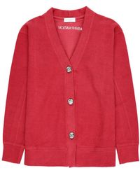 Mimhi Maison - Rosie Cardigan – Raspberry - Lyst