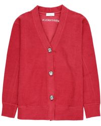 Mimhi Maison - Rosie Cardigan – Raspberry - Lyst