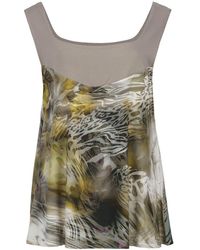 Conquista - Animal Print Plus Size A-Line Top - Lyst