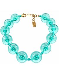 Michael Nash Jewelry - Lucy Transparent Gumball Necklace - Lyst