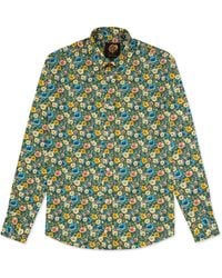 Gresham Blake - Meadow Of Flowers Shirt - Lyst